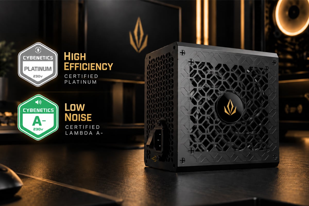 Certificación Cybenetics Forgeon Reactor 1000W