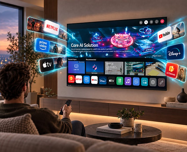 Smart TV con webOS