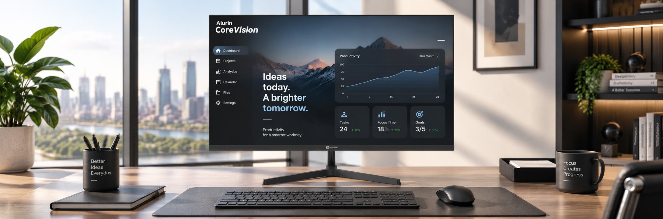 Imagen Full HD IPS del Alurin CoreVision 120IPSLite