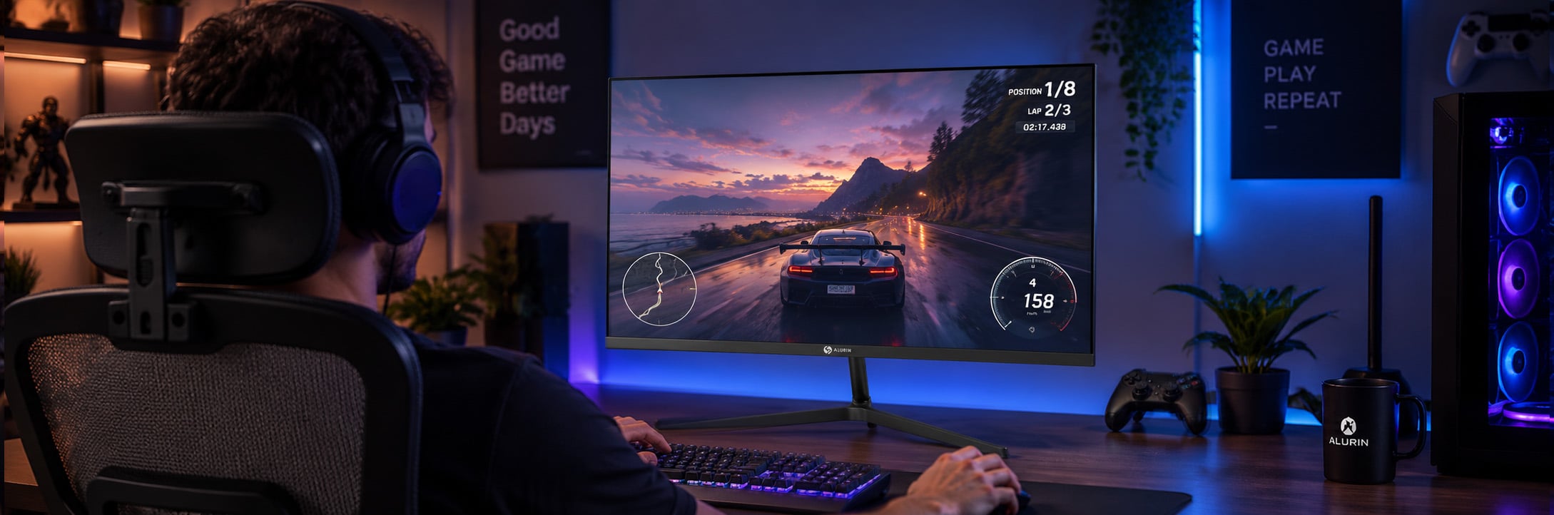 Fluidez 120 Hz y FreeSync del Alurin CoreVision 120IPSLite