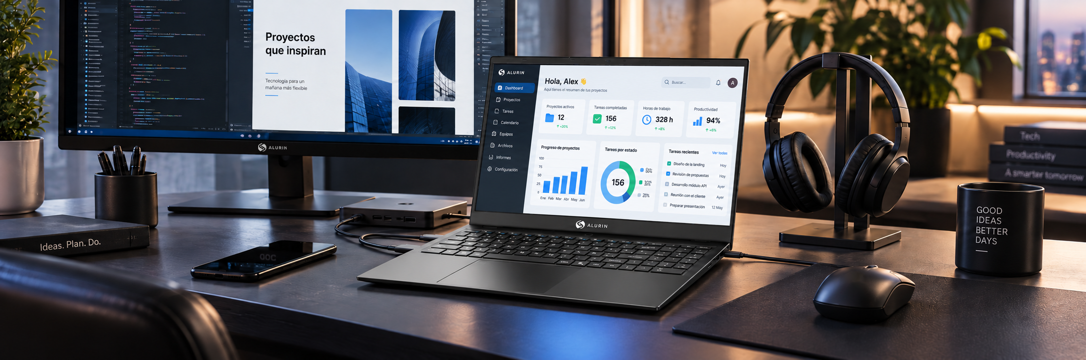 Conectividad del Alurin Flex Advance