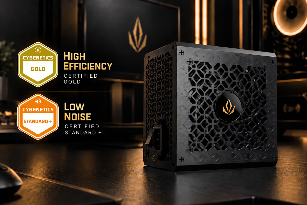 Certificación Cybenetics Forgeon Reactor 1200W