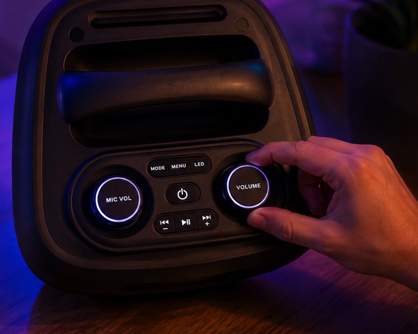 Controles superiores Essential TrueVibe 8