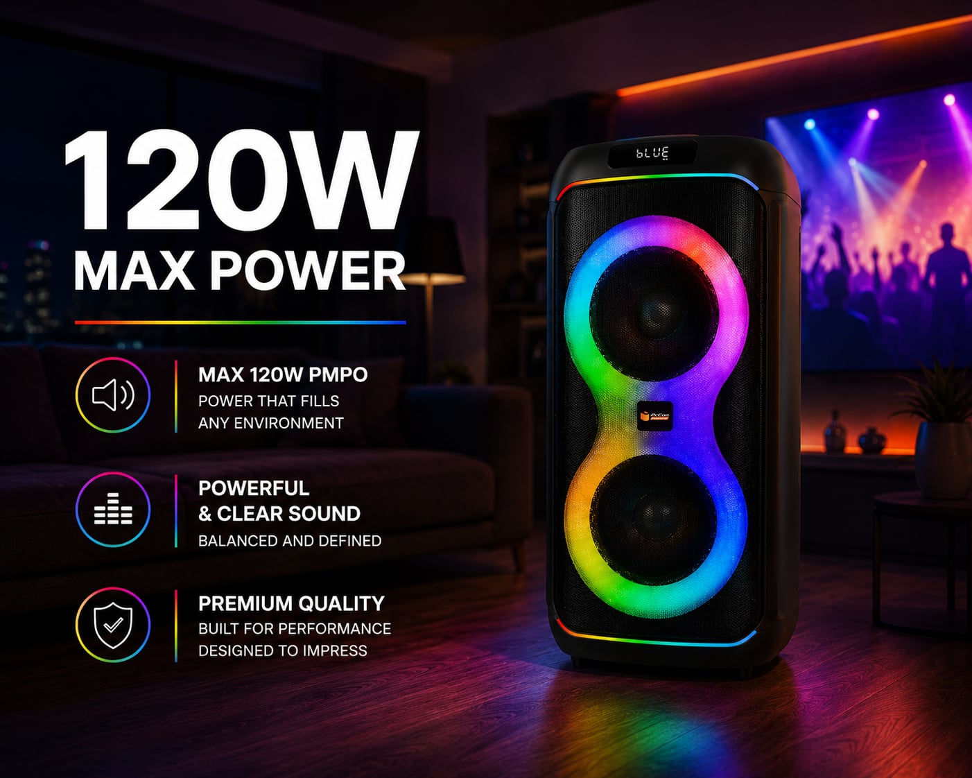 Potencia 120W Essential TrueVibe 8