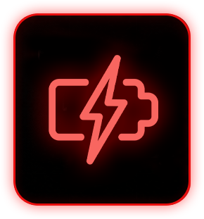 Batería con aproximadamente 15 horas de uso