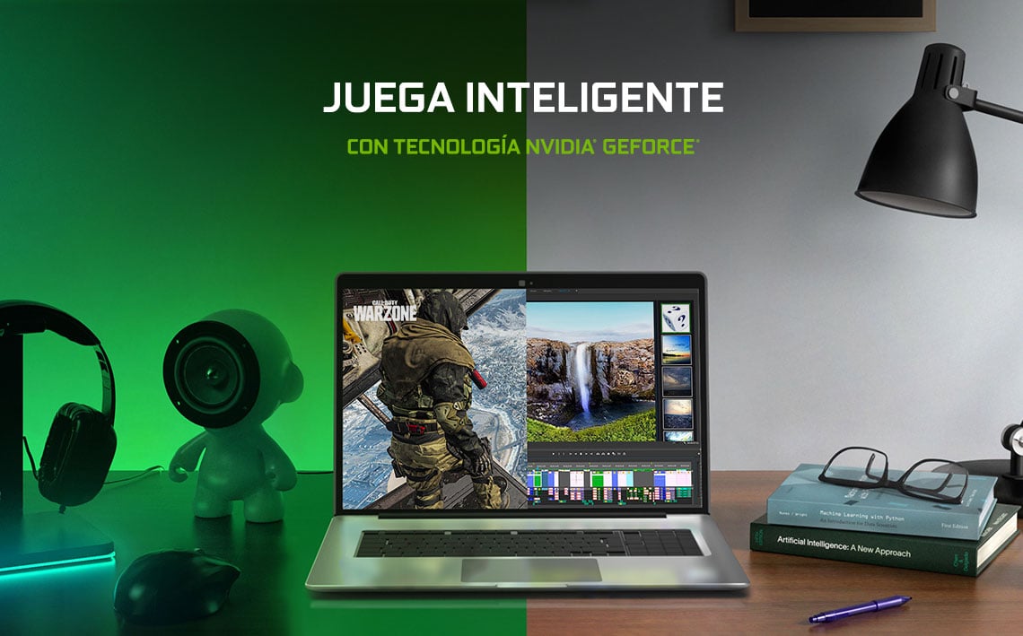 Juega inteligente - Con tecnología NVIDIA GeForce