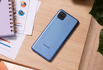 Pantalla HD+ Infinity-V de 6.5” del Samsung Galaxy M12