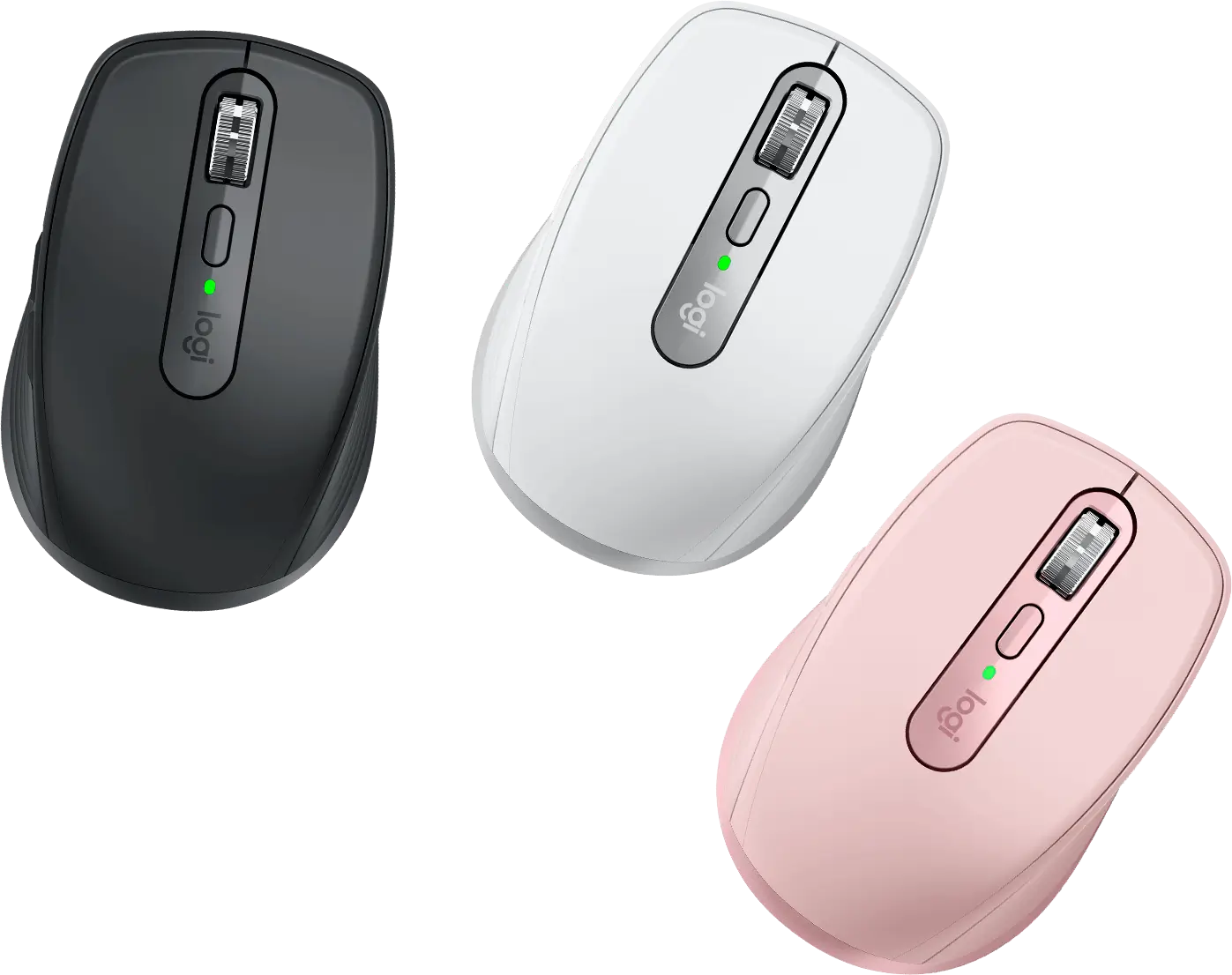 Ratones MX Anywhere de diferentes colores